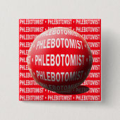 PHLEBOTOMISTISCHE SPHERENBLUTFALL BUTTON (Vorderseite)