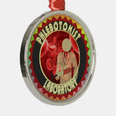 PHLEBOTOMISTISCHES BLUTLOGIUM ORNAMENT AUS METALL (Rechts)