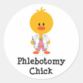 Phlebotomy Chick Stickers (Vorderseite)