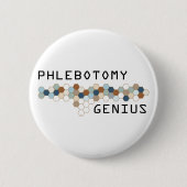 Phlebotomy-Genie Button (Vorderseite)