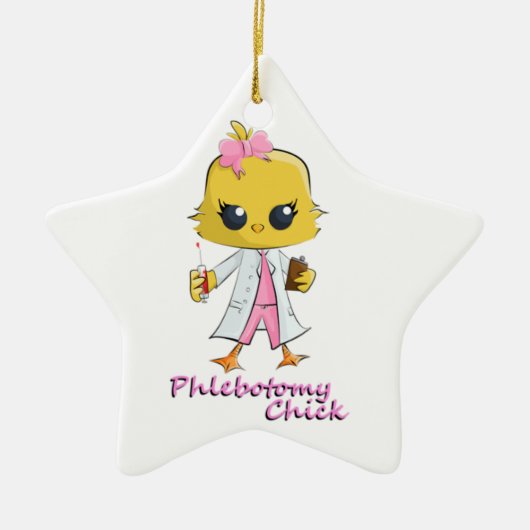 Phlebotomy-Küken Keramikornament (Vorne)