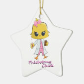 Phlebotomy-Küken Keramikornament (Links)