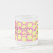 Phlebotomy-Küken punktiert mattierte mattierte Mattglastasse (Mittel)