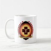 Phlebotomy Mandorla Kaffeetasse (Links)