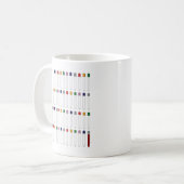 Phlebotomy-Rohre Kaffeetasse (Vorderseite Links)