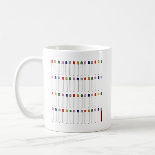 Phlebotomy-Rohre Kaffeetasse (Links)