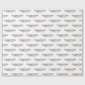 Phlebotomy Technician PBT Phlebotomie Tech Geschenkpapier (Flach)