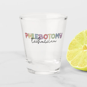 Phlebotomy Technician PBT Phlebotomie Tech Schnapsglas