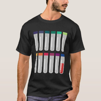Phlebotomy Test Tube Laborarzt für Phlebot T-Shirt