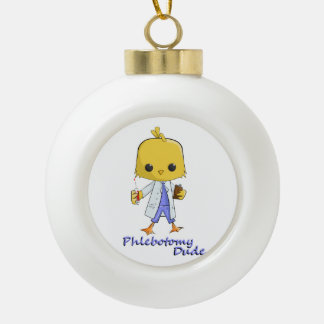 Phlebotomy-Typ-Weihnachtsverzierung Keramik Kugel-Ornament