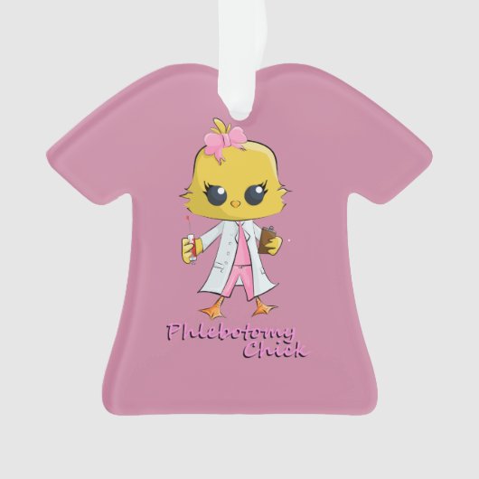 Phlebotomyt-shirt Verzierung Ornament (Vorderseite)