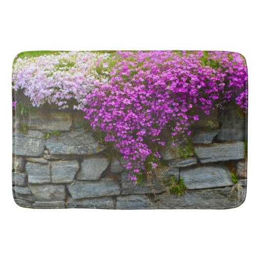 Phlox auf Felsen Badematte (Vorderseite)