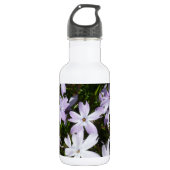 Phlox-Blume Edelstahlflasche (Vorderseite)