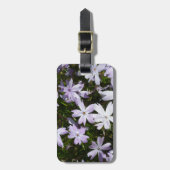 Phlox-Blume Gepäckanhänger (Vorderseite vertikal)