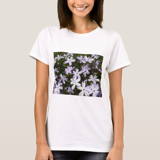 Phlox-Blume T-Shirt (Vorderseite)