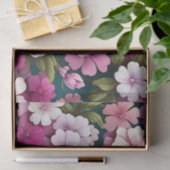 Phlox farbiges Muster Seidenpapier (Geschenk)