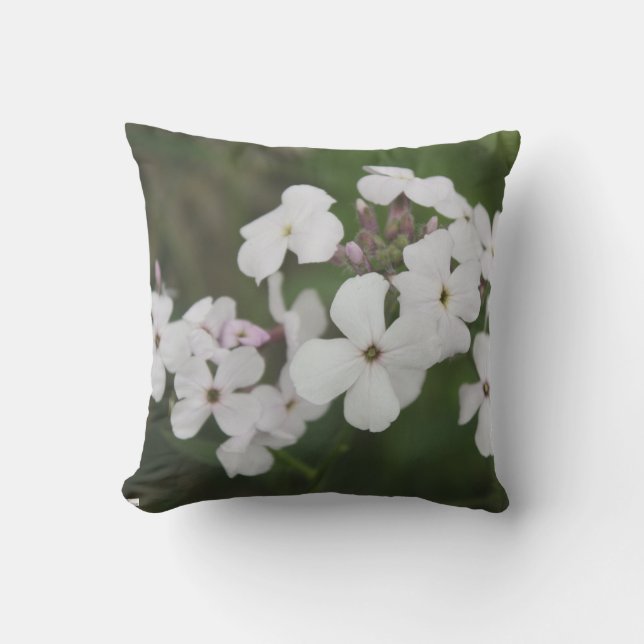 Phlox-Laufkissen Kissen Für Draußen (Vorderseite)