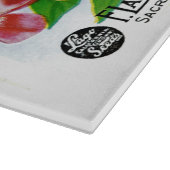 Phlox Seed Packet Etikett Schneidebrett (Ecke)