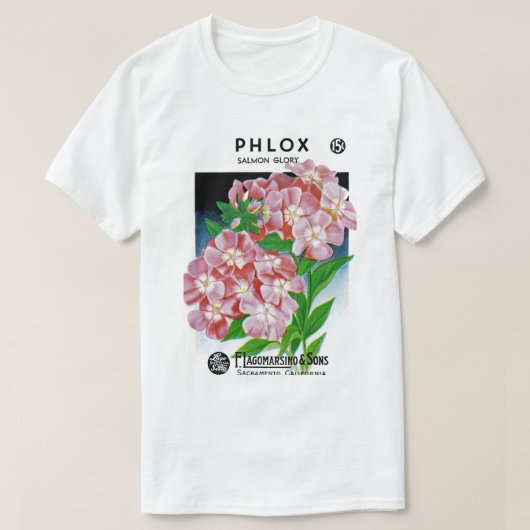 Phlox T-Shirt (Design vorne)