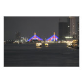 Phnom Penh By Night Fotodruck (Vorne)