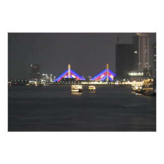 Phnom Penh By Night Fotodruck