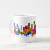 Phnom Penh Cambodia Skyline Kaffeetasse (Vorderseite Links)
