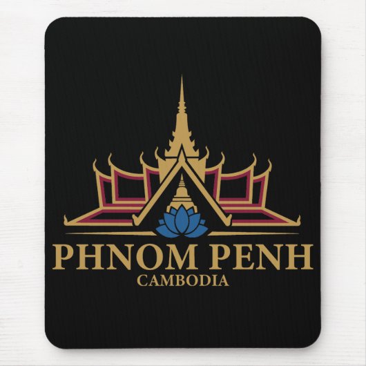 Phnom Penh Cambodia Southeast Asia Mousepad (Vorne)
