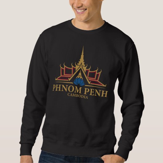 Phnom Penh Cambodia Southeast Asia Sweatshirt (Vorderseite)