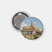 Phnom-Penh-Halle Magnet (Vorderseite/Rückseite)
