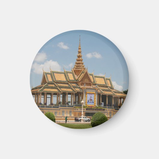Phnom-Penh-Halle Magnet (Vorne)