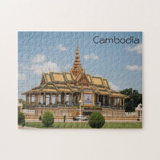 Phnom-Penh-Halle Puzzle (Horizontal)