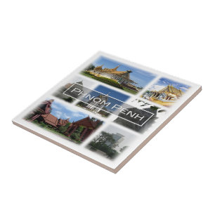 PHNOM PENH, Kambodscha, Asien, Fliese