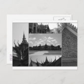 Phnom Penh, Kambodscha Postkarte (Vorne/Hinten)