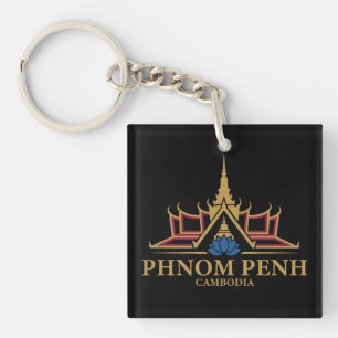 Phnom Penh Kambodscha Südostasien Schlüsselanhänger