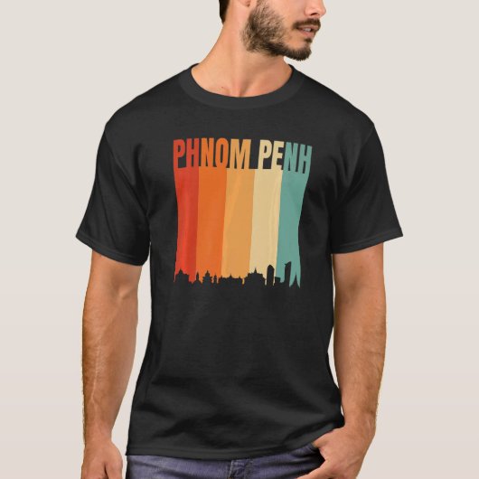 Phnom Penh Skyline T-Shirt (Vorderseite)