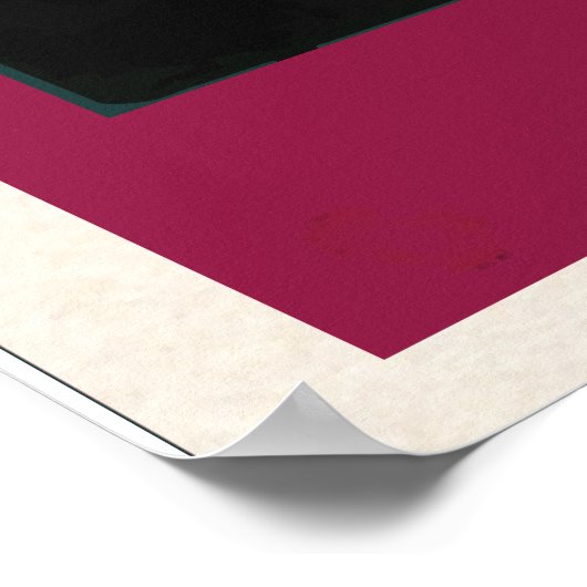 Phnom Penh Vintage Reiseplakat Poster (Ecke)