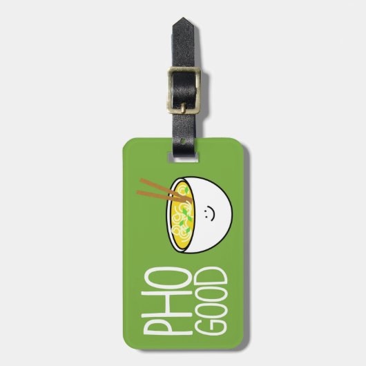 Pho guter Gepäckanhänger (Vorderseite vertikal)