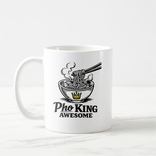 Pho King Awesome Kaffeetasse (Links)