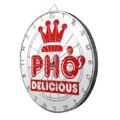 Pho King Delicious Dartscheibe (Vorderseite rechts)