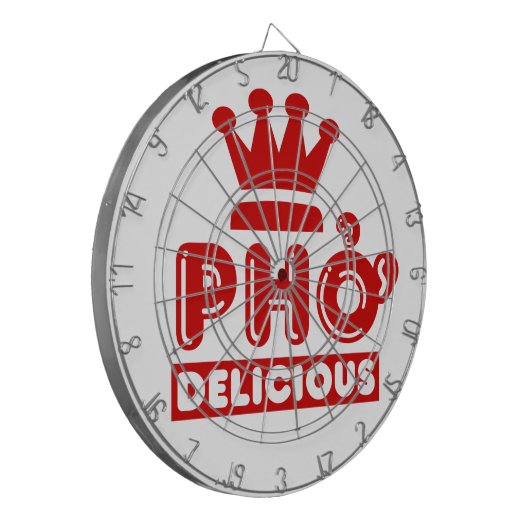Pho King Delicious Dartscheibe (Vorderseite Links)