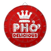 Pho King Delicious Dartscheibe (vorne)