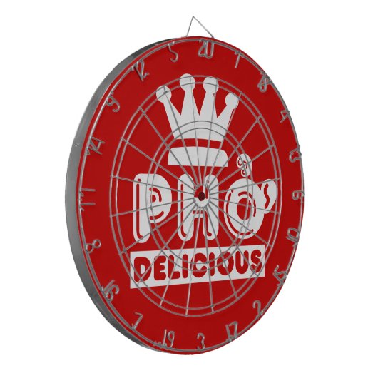 Pho King Delicious Dartscheibe (Vorderseite Links)