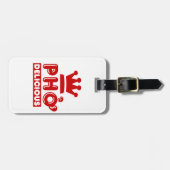 Pho King Delicious Gepäckanhänger (Vorderseite horizontal)