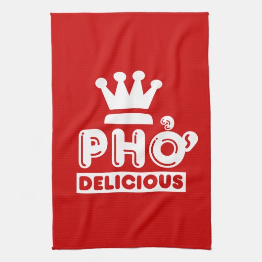 Pho King Delicious Handtuch (Vertikal)