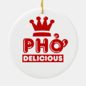Pho King Delicious Keramikornament (Hinten)