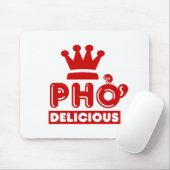 Pho King Delicious Mousepad (Mit Mouse)
