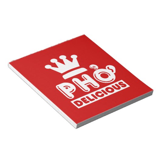 Pho King Delicious Notizblock (angewinkelt)