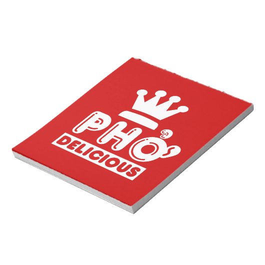 Pho King Delicious Notizblock (Rotiert)