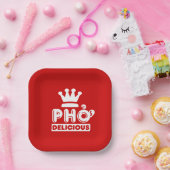 Pho King Delicious Pappteller (Party)