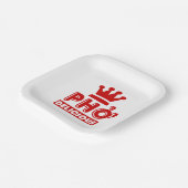 Pho King Delicious Pappteller (Gewinkelt)